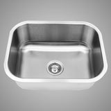 23" Stanstead Stainless Steel Single-Bowl Undermount Sink