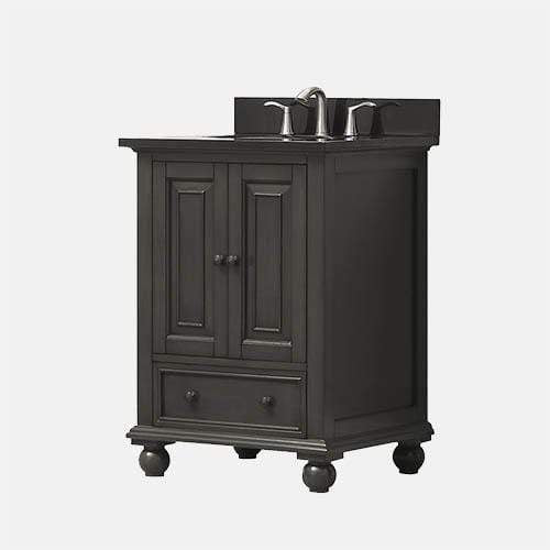 24" Bosler Vanity for Oval Undermount Sink