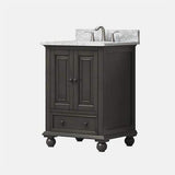 24" Bosler Vanity for Oval Undermount Sink