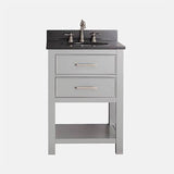 24" Brockton Vanity for Oval Undermount Sink