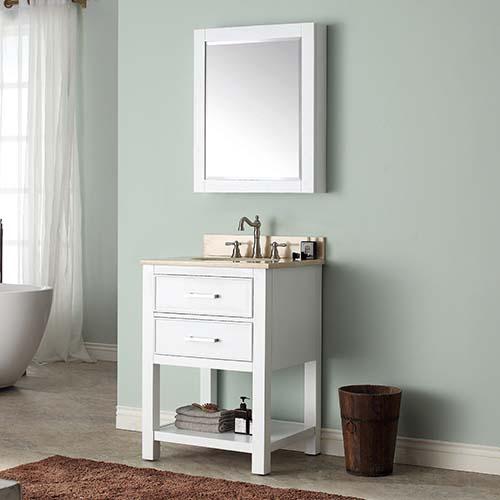 24" Brockton Vanity for Oval Undermount Sink