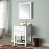 24" Brockton Vanity for Oval Undermount Sink