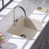 24" Canika  Granite Composite Sink - Beige