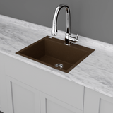 24" Canika  Granite Composite Sink - Brown