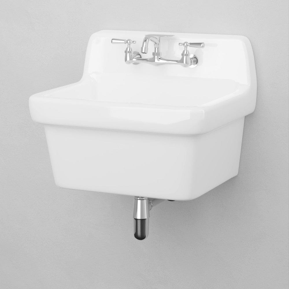 24" Gepen Vitreous China Wall-Mount Bathroom Sink