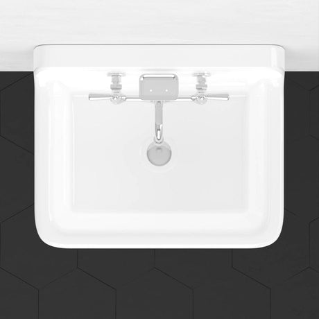 24" Gepen Vitreous China Wall-Mount Bathroom Sink