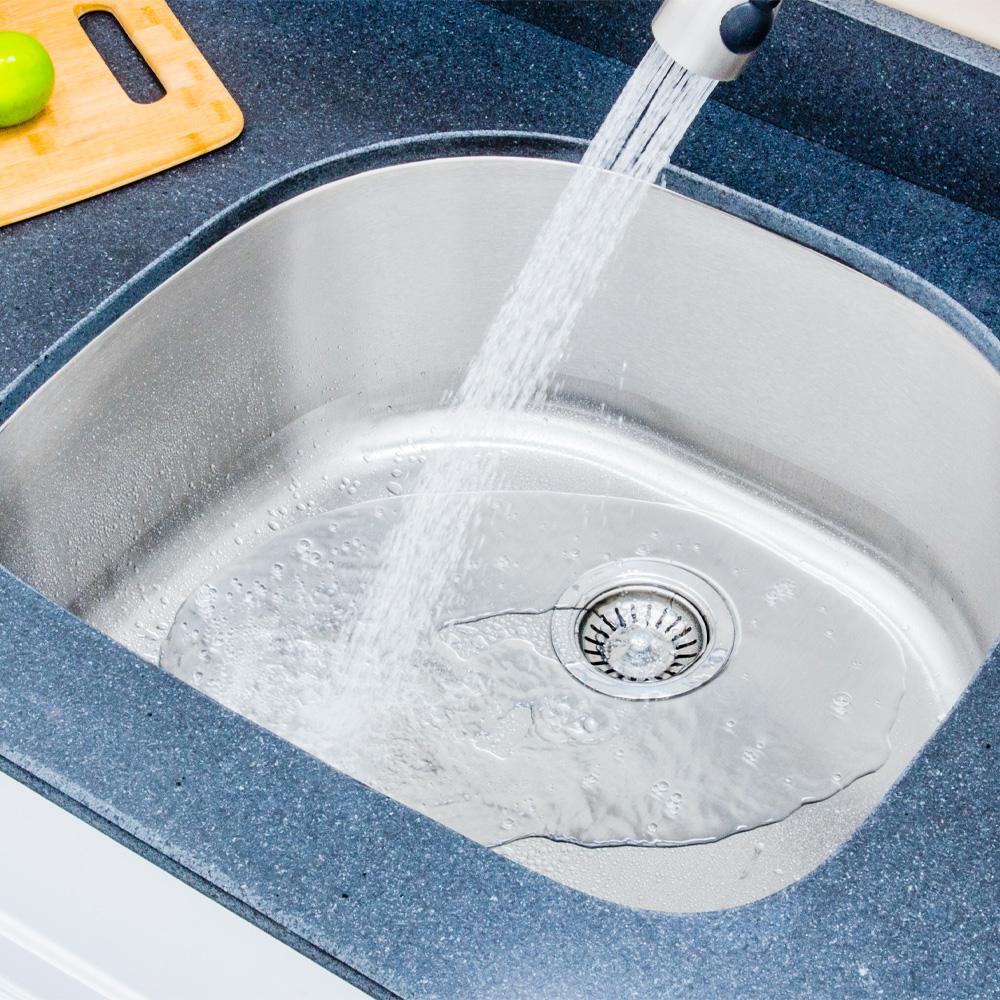 24" Newry Stainless Steel Single-Bowl Undermount Sink