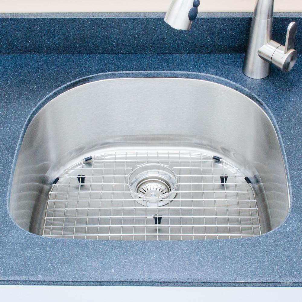 24" Rumney Stainless Steel Single-Bowl Undermount Sink