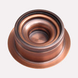 3 1/2" Copper Disposal Flange and Stopper