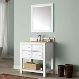 30" Brockton Vanity for Oval Undermount Sink
