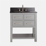 30" Brockton Vanity for Oval Undermount Sink