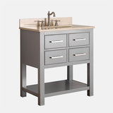 30" Brockton Vanity for Oval Undermount Sink