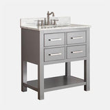 30" Brockton Vanity for Oval Undermount Sink