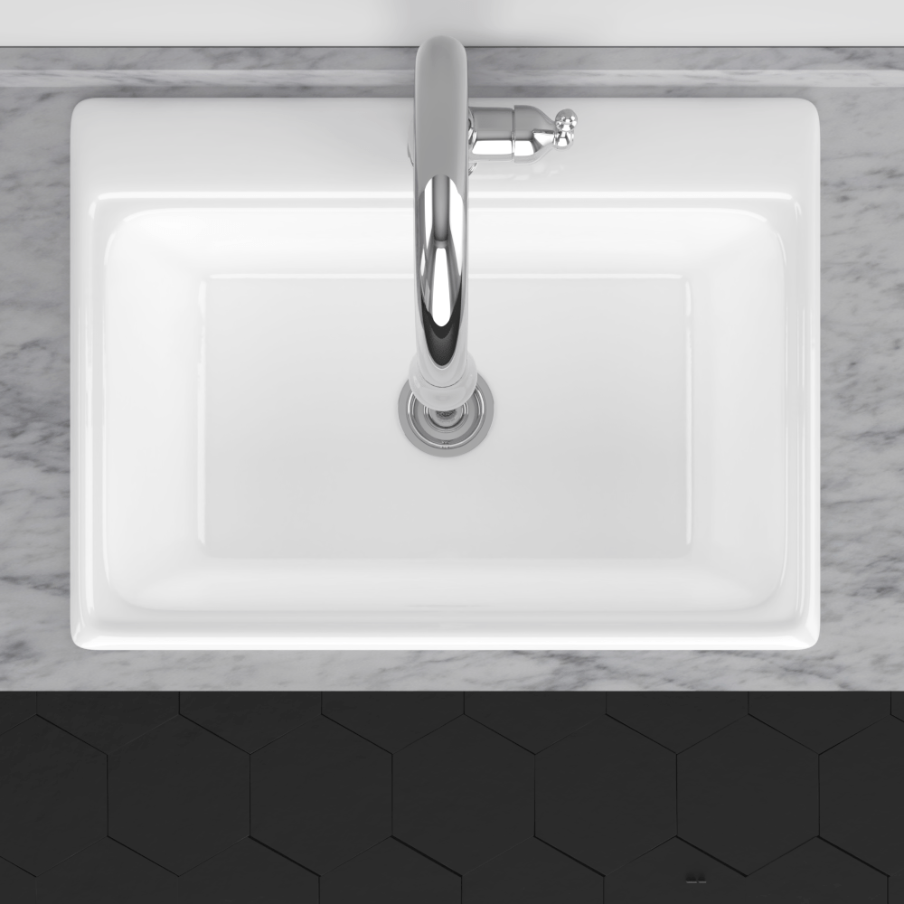 30" Dalmar Cast Iron Drop-In Kitchen Sink