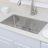 30" Fairlee Stainless Steel Single-Bowl Undermount Sink