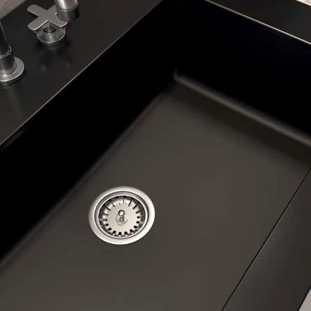 30" Florence Fireclay Single-Bowl Kitchen Sink - Matte Black