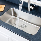 30" Henniker Stainless Steel Single-Bowl Undermount Sink