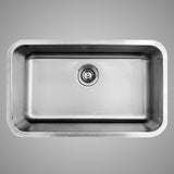 30" Henniker Stainless Steel Single-Bowl Undermount Sink