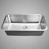 30" Henniker Stainless Steel Single-Bowl Undermount Sink
