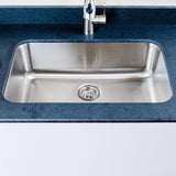 30" Keene Stainless Steel Single-Bowl Undermount Sink