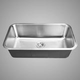 30" Keene Stainless Steel Single-Bowl Undermount Sink