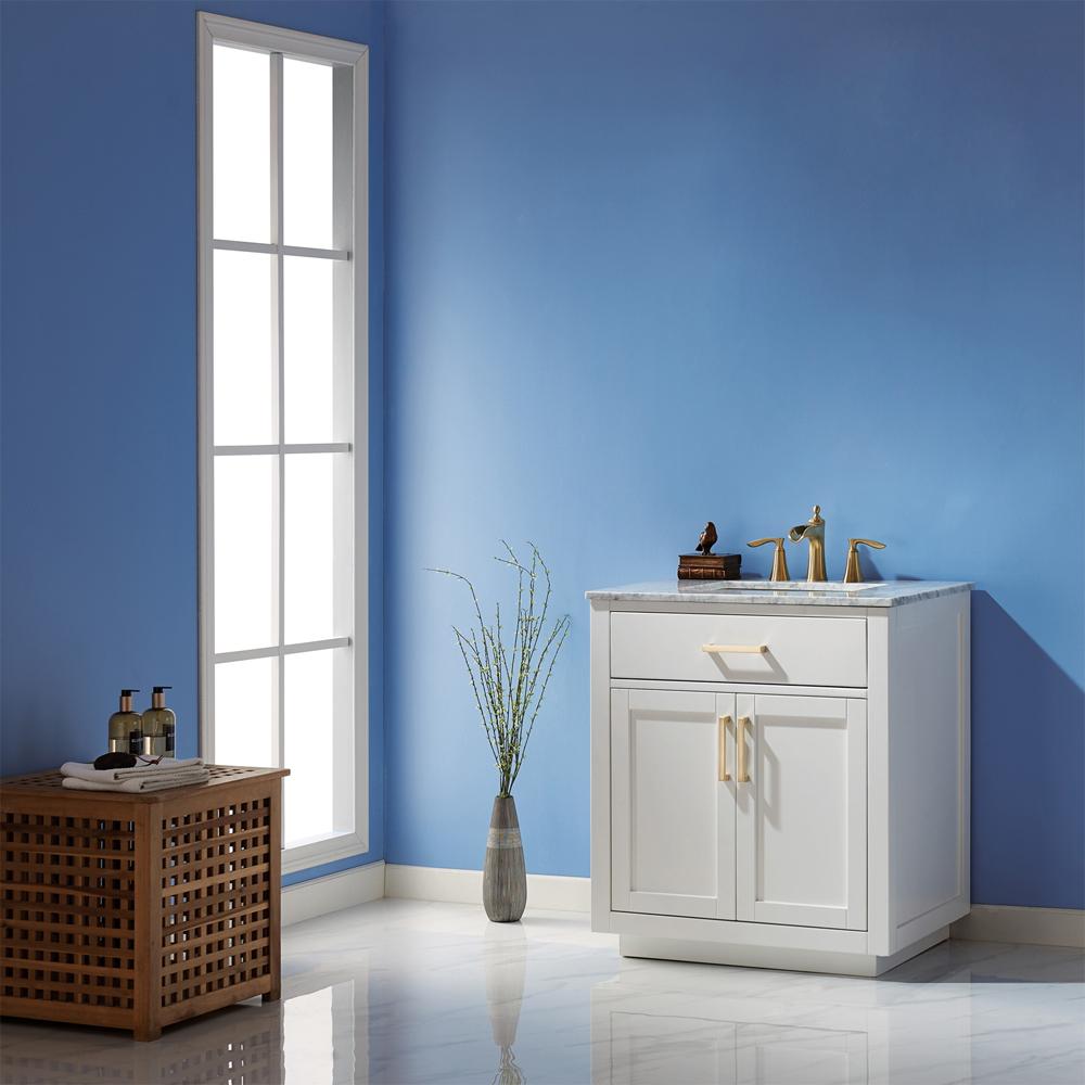 30" Langley Vanity for Rectangular Undermount Sink