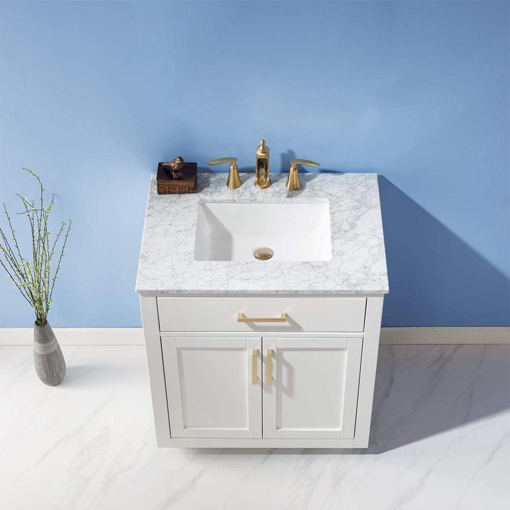 30" Langley Vanity for Rectangular Undermount Sink