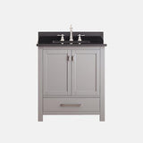 30" Noxon Vanity for Rectangular Undermount Sink - Chilled Gray