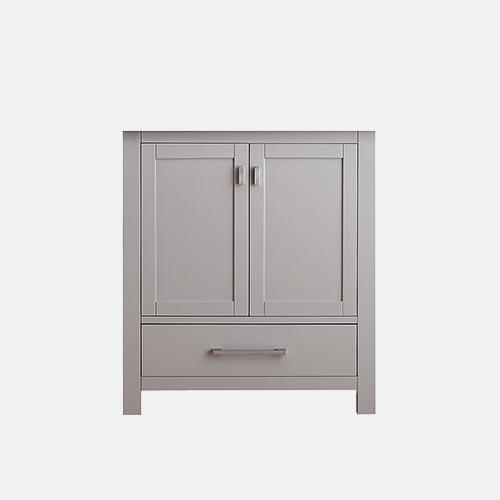 30" Noxon Vanity for Rectangular Undermount Sink - Chilled Gray