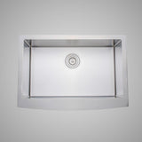 30" Shoreham Stainless Steel Single-Bowl Farmhouse Sink - Arched Apron