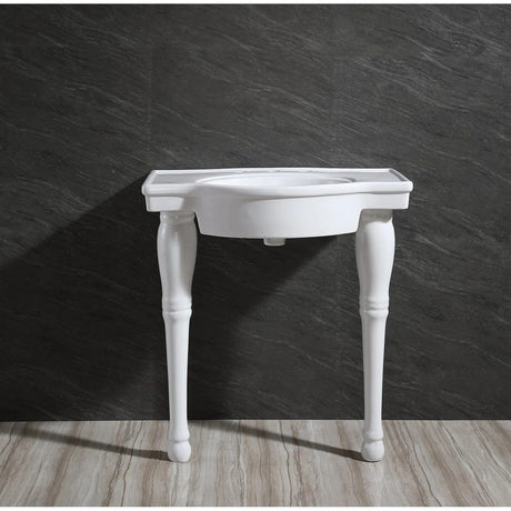31” Miruna Vitreous China Console Sink