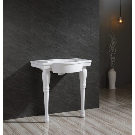 31” Miruna Vitreous China Console Sink