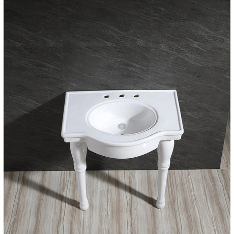 31” Miruna Vitreous China Console Sink