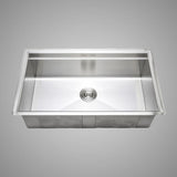 32" Becket Stainless Steel Single-Bowl Workstation Undermount Sink