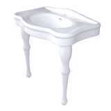 32" Chessie Vitreous China Console Sink