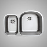 32" Errol Stainless Steel Double-Bowl Undermount Sink