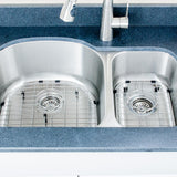 32" Keough Stainless Steel Double-Bowl Undermount Sink
