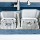 32" Langdon Stainless Steel Double-Bowl Undermount Sink