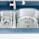 32" Nashua Stainless Steel Double-Bowl Undermount Sink