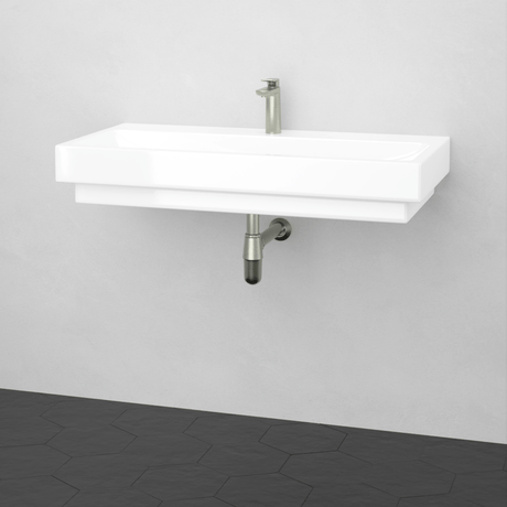 32" Zapa Fireclay Wall-Mount Bathroom Sink