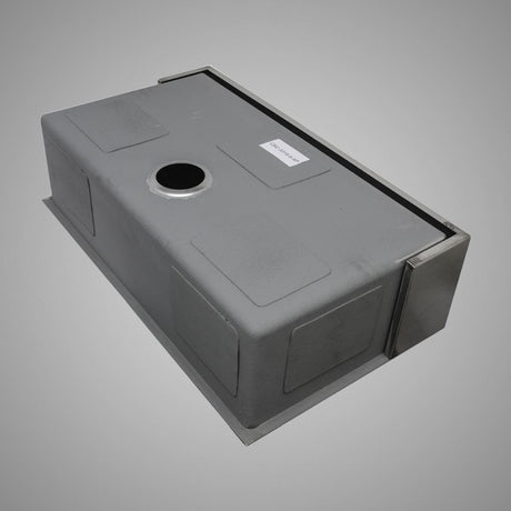 33" Athol Stainless Steel Single-Bowl Farmhouse Sink