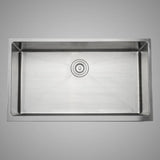 33" Athol Stainless Steel Single-Bowl Farmhouse Sink