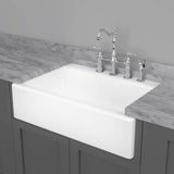 33" Dagny Cast Iron Single-Bowl Farmhouse Sink