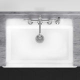 33" Dagny Cast Iron Single-Bowl Farmhouse Sink