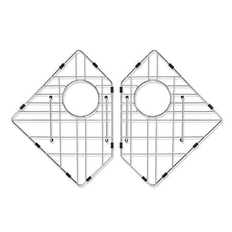 33" Daventry Stainless Steel Double-Bowl Corner Kitchen Sink