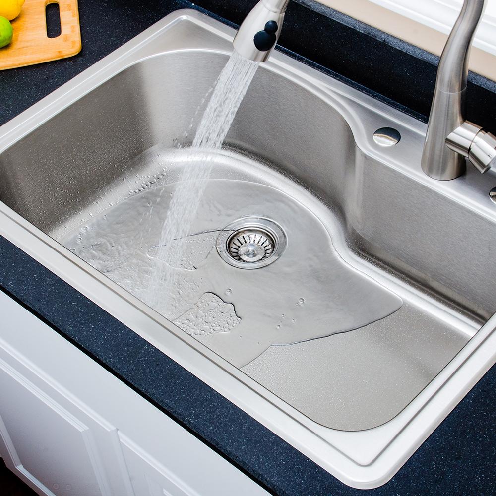 33" Sebec Stainless Steel Single-Bowl Drop-In Sink