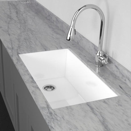 34" Popsey Fireclay Single-Bowl Undermount B-Grade Sink