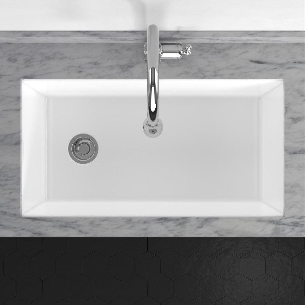 34" Popsey Fireclay Single-Bowl Undermount B-Grade Sink