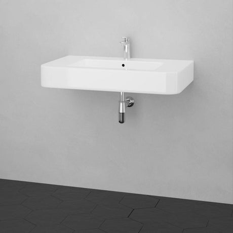 34" Vancher Fireclay Wall-Mount Bathroom Sink