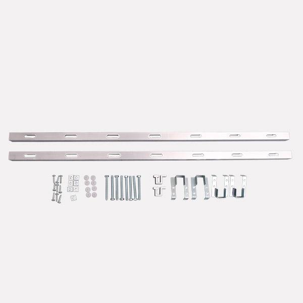 36" Bari Fireclay 60/40 Offset Double-Bowl Farmhouse Sink